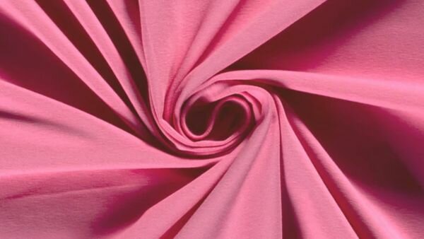roze tricot stof katoen jersey