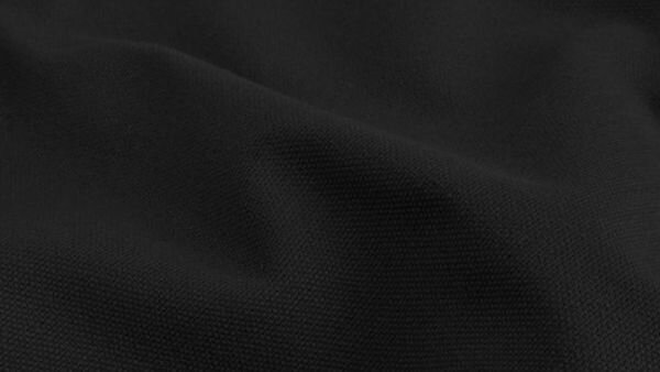 Zwarte canvas stof