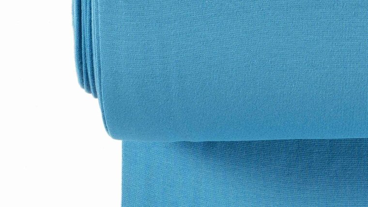 Aqua blauwe boordstof