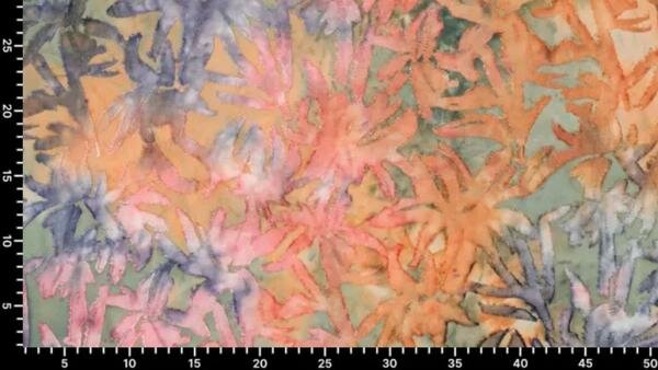 Tie dye stretchstof