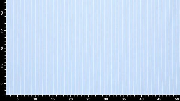 Poplin stretch blauw