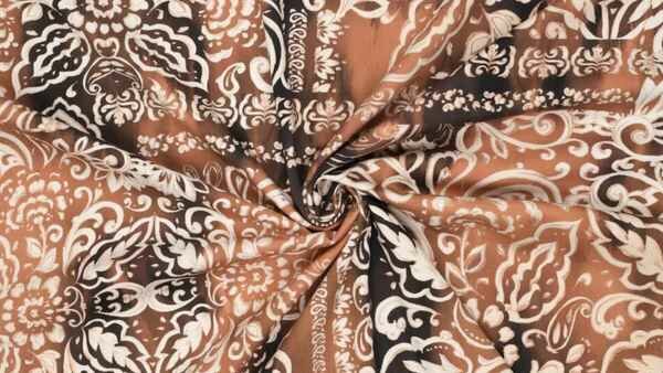 Viscose twill Indian print
