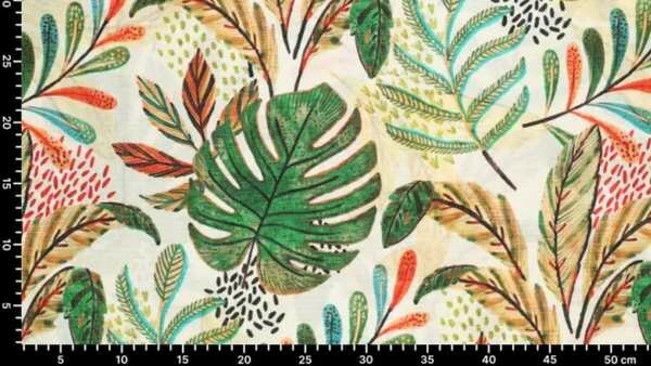 Luchtige viscose print