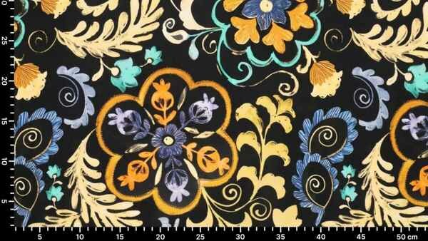 Digitale print viscose