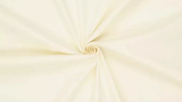 Poplin katoen cr&egrave;me