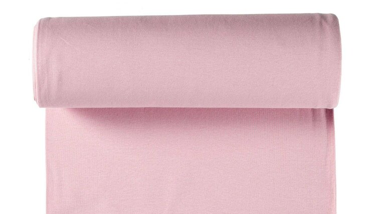 Uni boordstof licht roze