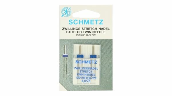 Schmetz Stretch Tweelingnaald - 4.0-75 - 2 Naalden