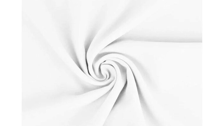 Witte Burlington stof