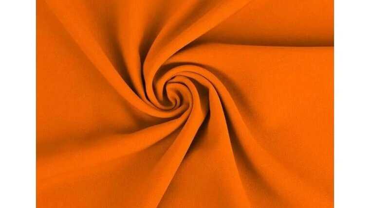 Oranje terlenka stof