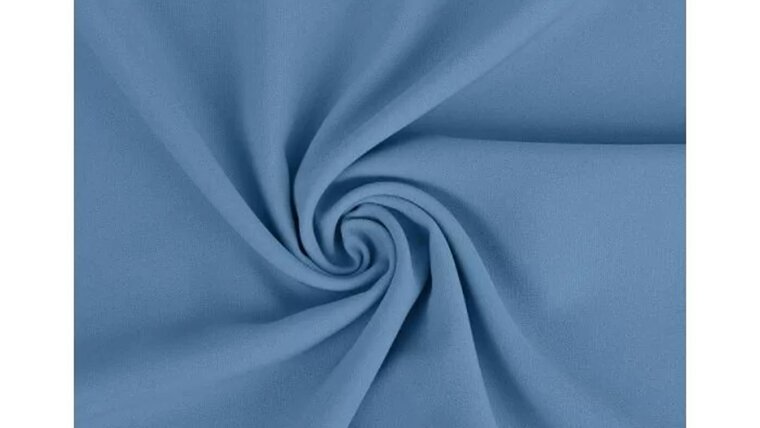 Blauwe stof voor carnaval