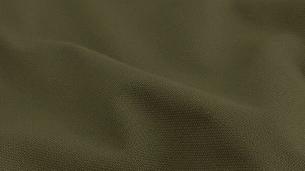 Legergroene canvas stof