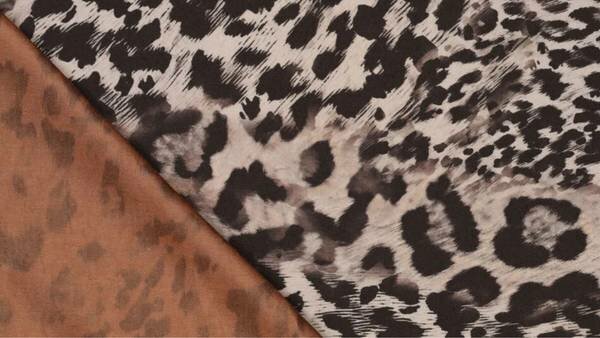 Zware viscose beige
