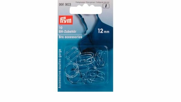 Prym - BH Accessoires 10x Kunststof Transparant 12mm