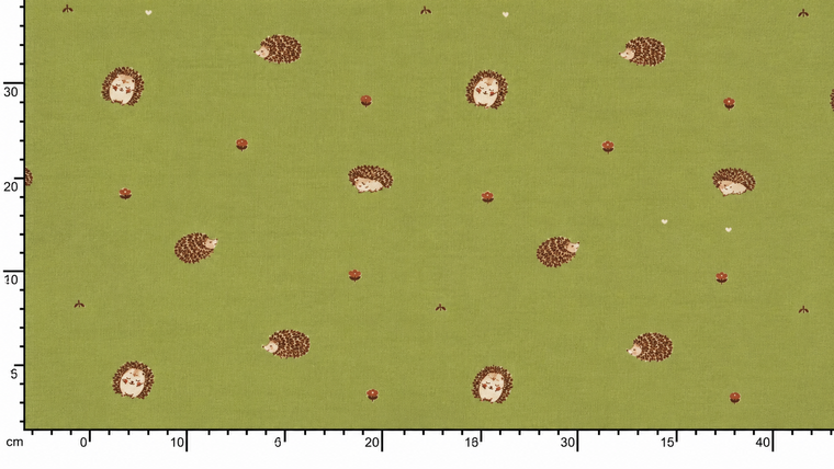 Jersey stof met bloemenprint