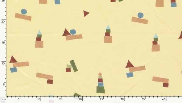 Blokkenstof voor kindersweaters