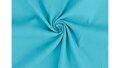 Aqua blauwe uni viscose stof kopen 