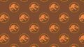 Bruine tricot stof met dinosaurussen | Dinosaur World | Poppy Fabrics kopen 