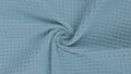 Jeans blauwe wafelstof katoen 150 cm breed