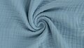Jeans blauwe katoen mousseline voor zelfmaakmode
