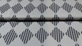 Modieuze Grijs zwarte viscose tricot met pied-de-poule in ruiten kopen