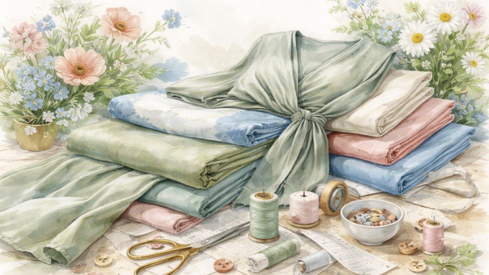 Stoffen lente naaien in 2026: de beste keuzes voor frisse, lichte silhouetten