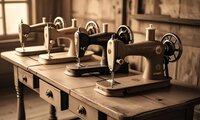De Geschiedenis van de Naaimachine De Geschiedenis van de Naaimachine