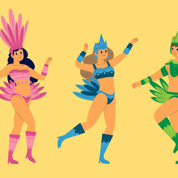 Gedurfde en kleurrijke carnavalsstoffen, perfect voor een feestje!