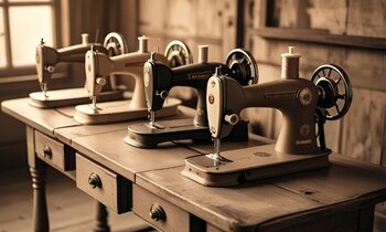 De Geschiedenis van de Naaimachine